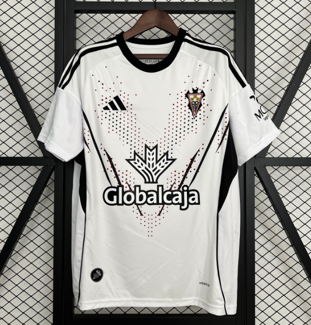 2025-26 Albacete Balompié Home Soccer Jersey Shirt